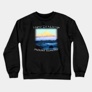 New Zealand - North Island, Mount Egmont Crewneck Sweatshirt